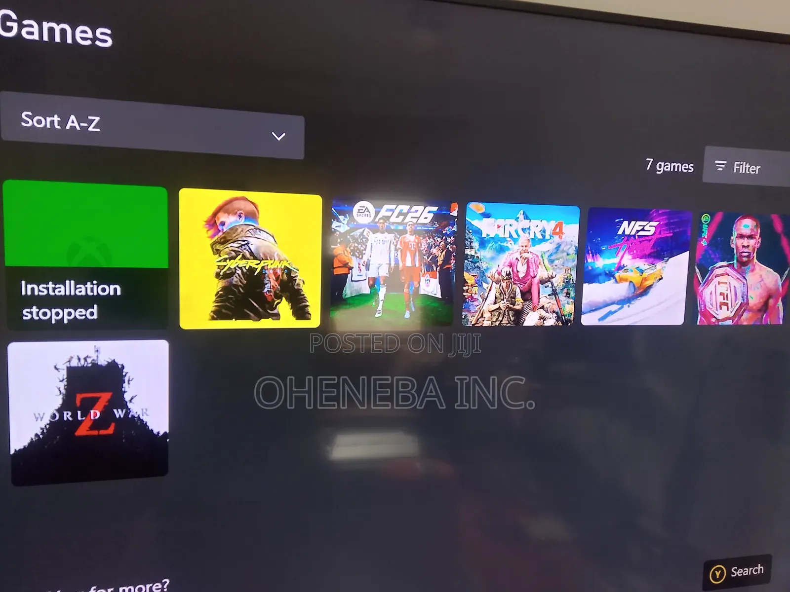 Neat Xbox One Slim With Games + 1 Controller