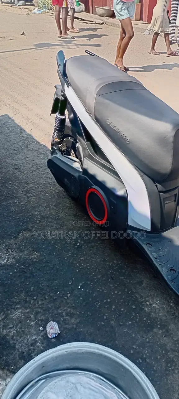 Motorcycle 2024 White