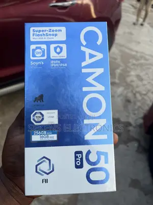 New Tecno Camon 50 Pro 256 GB