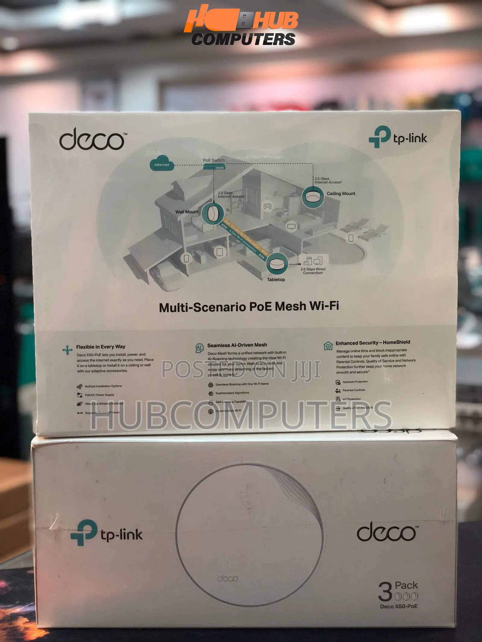 TP-Link Deco X50-Poe Multi Scenario Poe Mesh Wifi