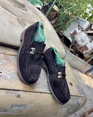 Men's Brown Suede Loafer