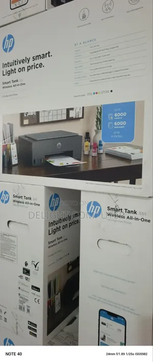 HP Smart Tank 518 Wireless All in One Printer