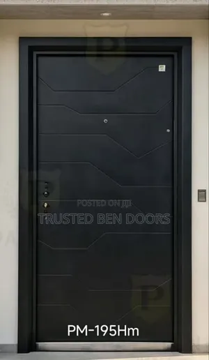 Quality Paladin Black Turkey Security Door