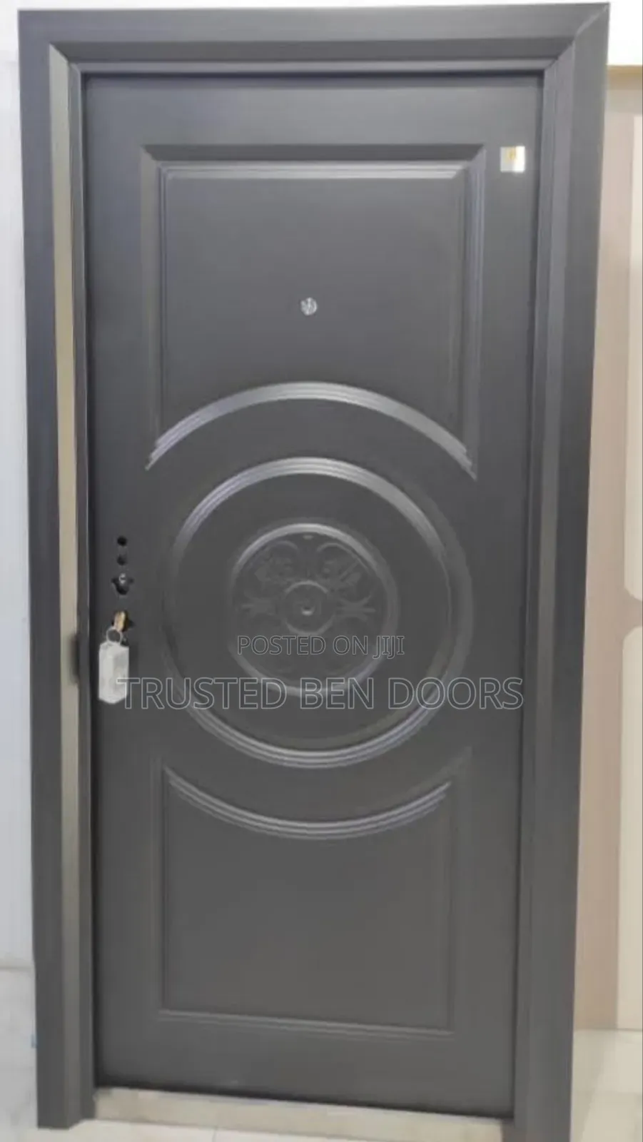 Quality Turkey Paladin Single Security Rough Door With Accessories