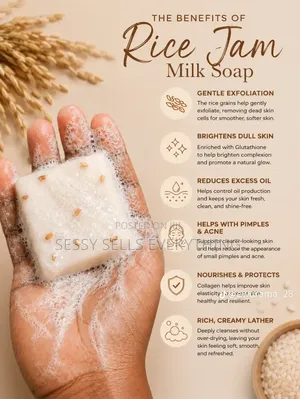 Rice Jam Soap