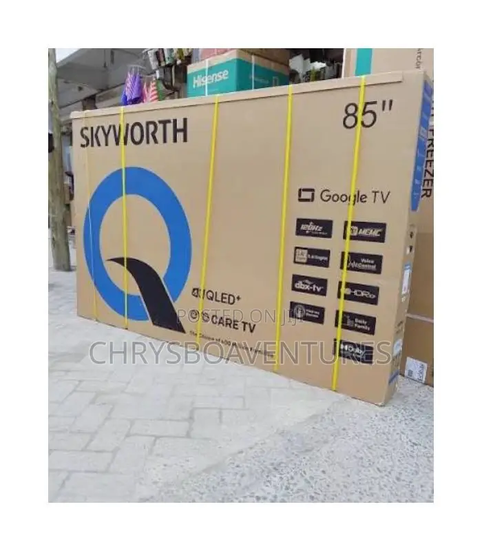 Skyworth 85′′ (Google TV, , QLED+)