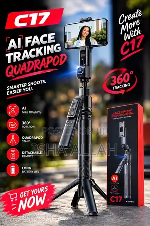 C17 AI SmartTrack Gimbal – Create Hands-Free!