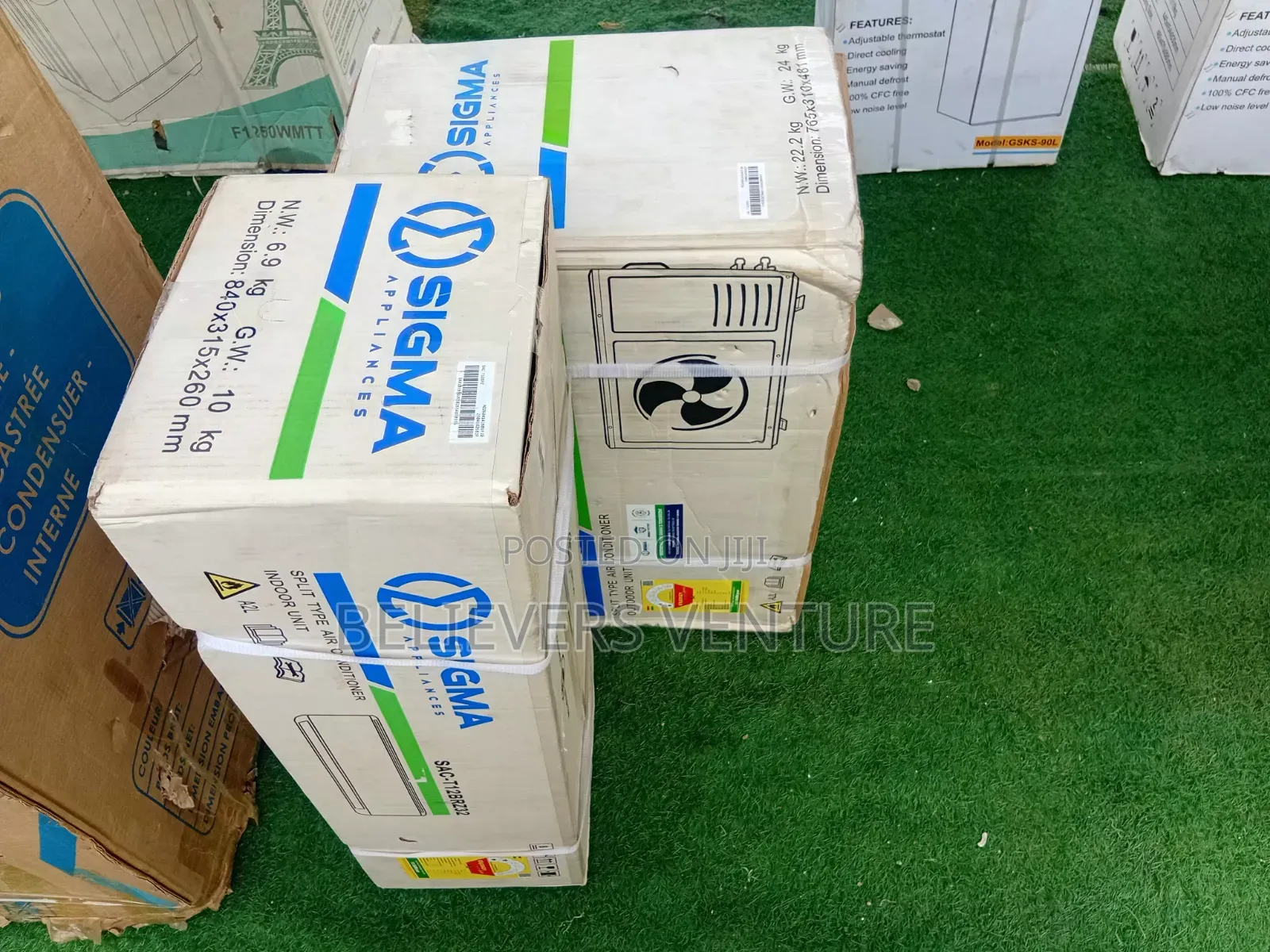 Sigma 1.5HP AC – Fast Cooling Reliable Performance