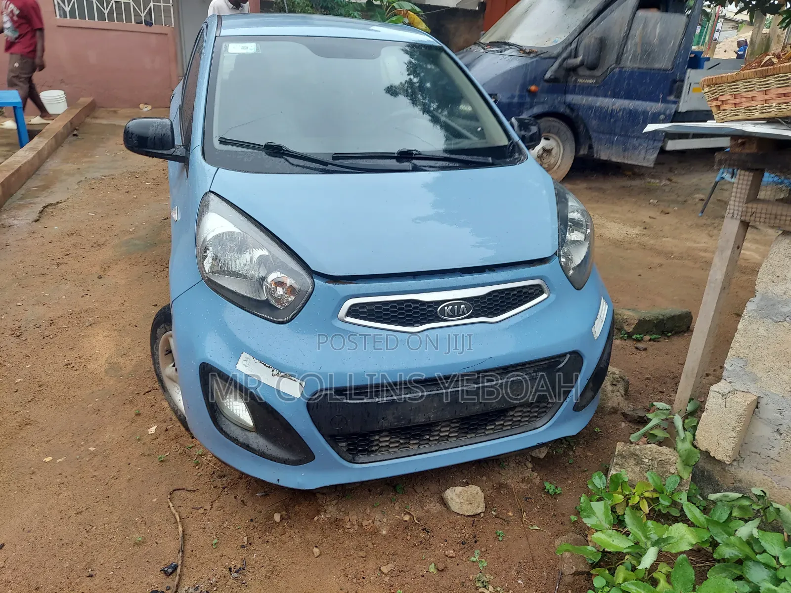 Kia Morning 2012 Blue
