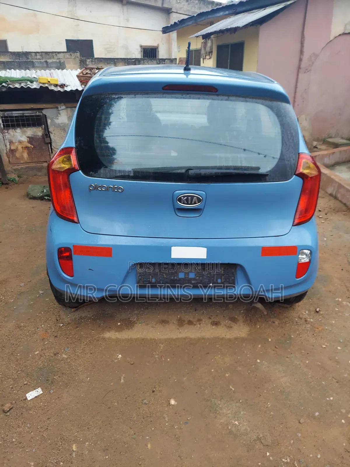 Kia Morning 2012 Blue