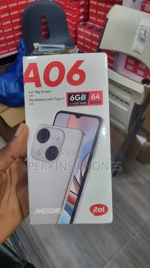 New Itel A06 64 GB Gold