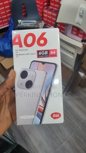 New Itel A06 64 GB Gold