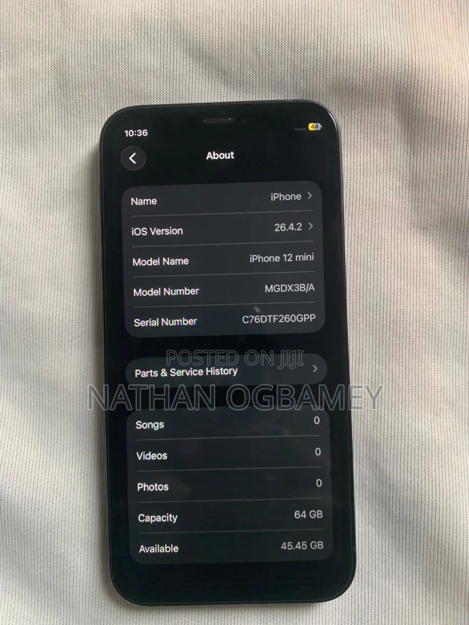 Apple iPhone 12 mini 64 GB Black