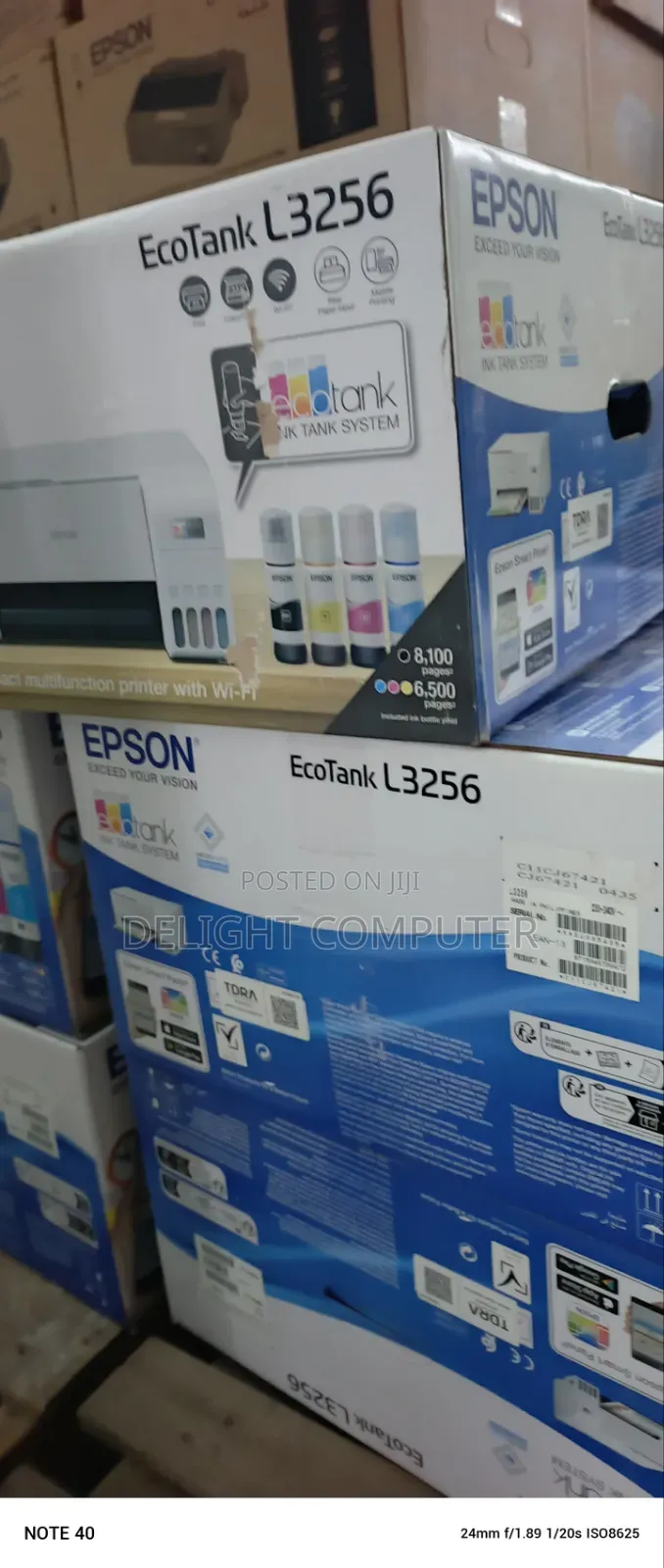 EcoTank L3256 Multifunction Wi-Fi Ink Tank A4 Printer