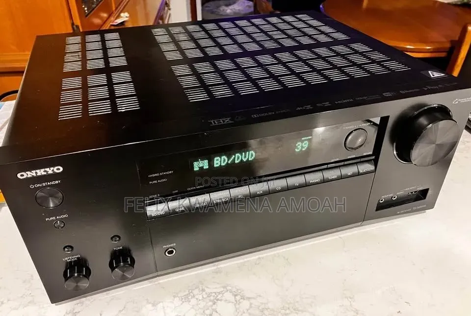 Onkyo TX-NR696 7.2 Channel AV Receiver With Bluetooth, Wi-Fi, Airplay