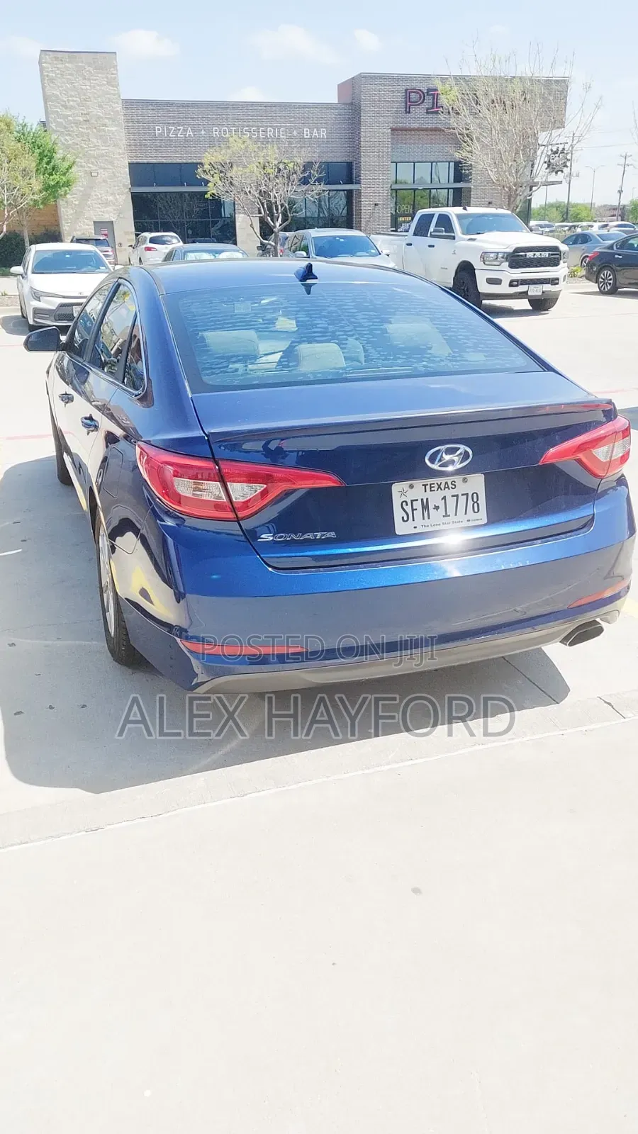 Hyundai Sonata 2017 Blue