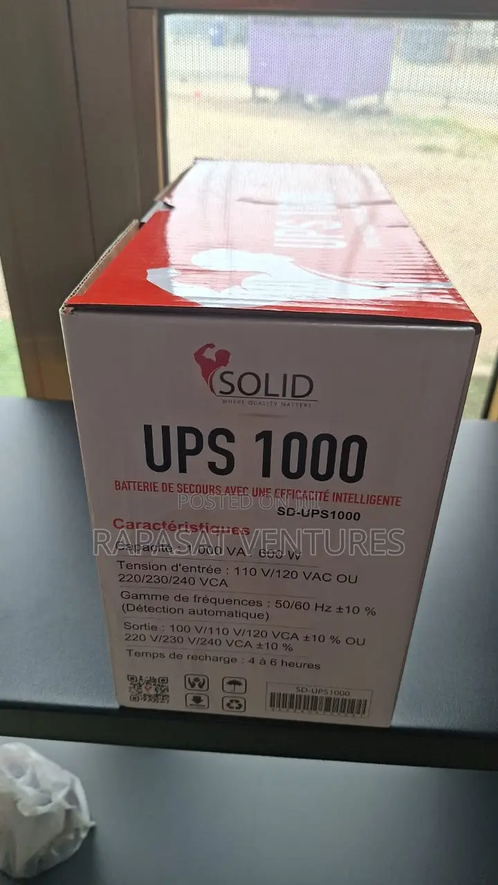 Solid 1000va / 600w Ups
