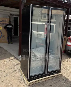 Get Pearl PVC-801-27AA Double Door Electric Fridge(Black)