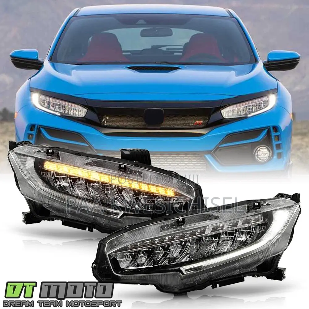 Honda Civic 2017 2018 2019 LED Headlights Pair