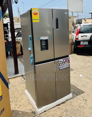 Purchase Sleek Pearl Side by Side Electric Fridge(PF-613mdixwd-1a)