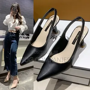 Women's Elegant Pointed Toe 5cm High Heels- Fast Delivery in 2 Hours
