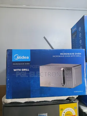 Midea 30l Digital Microwave Oven With Grill 900w, Silver [Eg9p032mx-S]