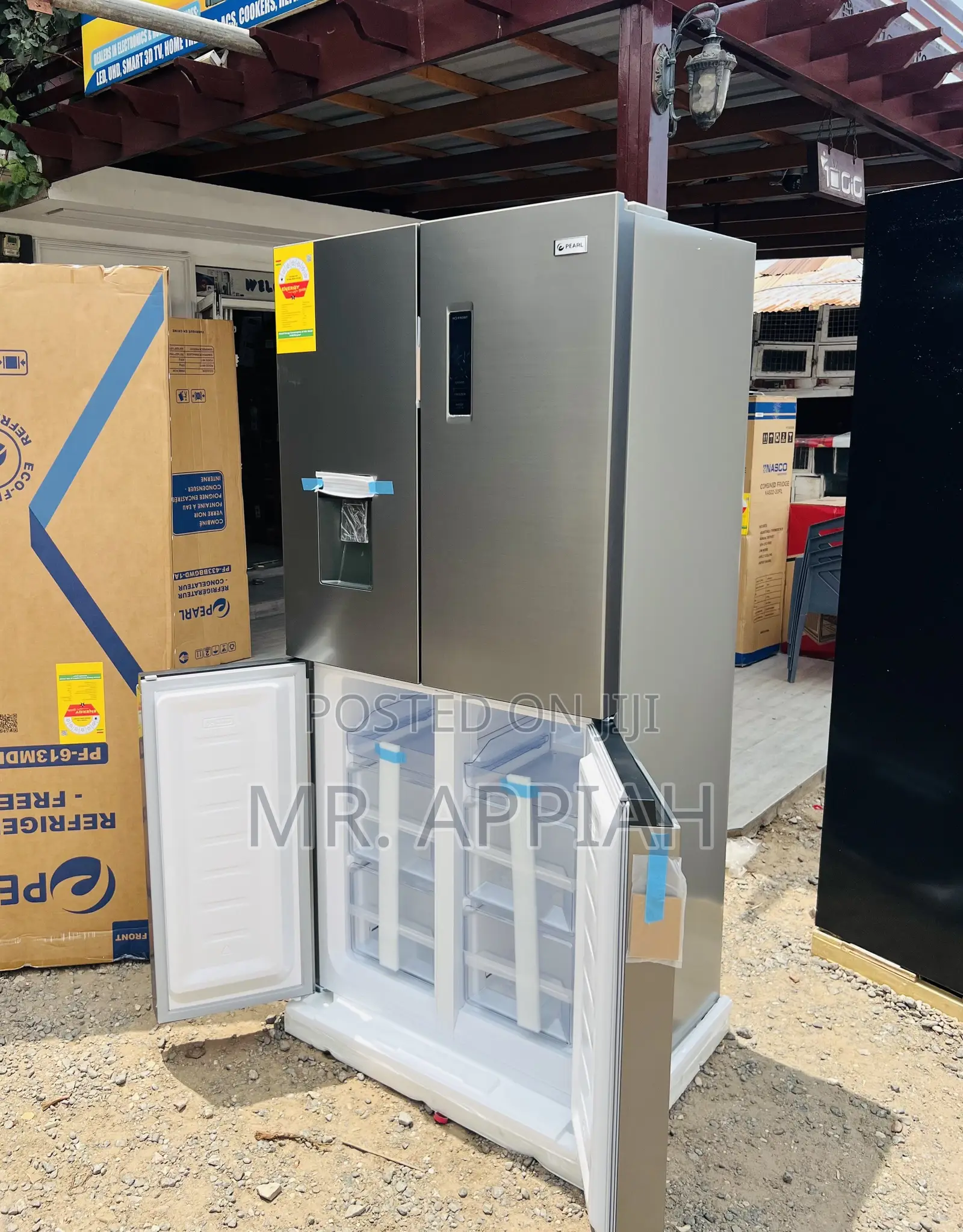 Purchase Premium Side by Side Electric Fridge(PF-613mdixwd-1a)