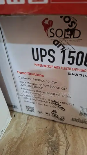 Solid 1500va / 900w Ups