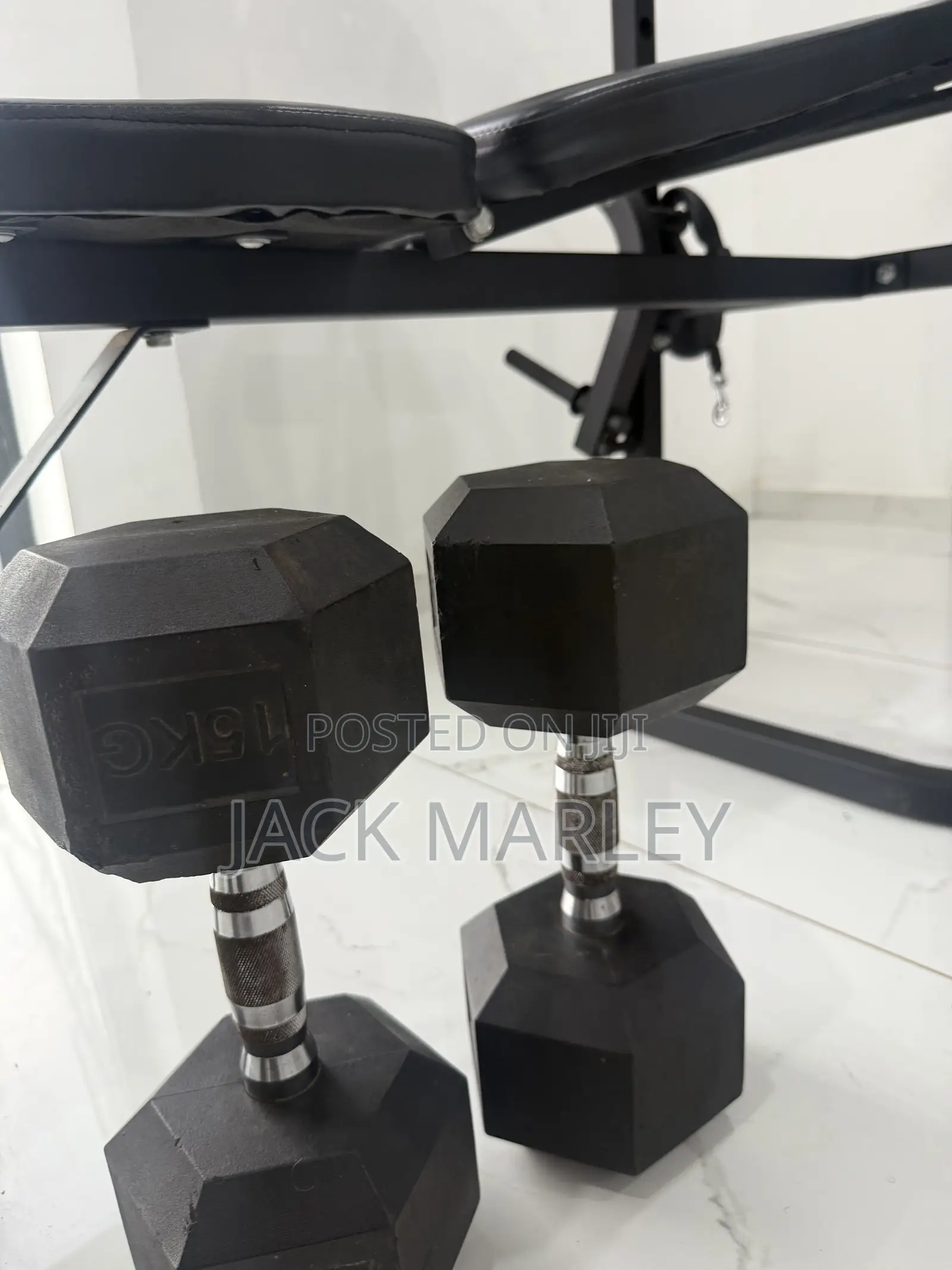 Complete Home Gym Set – Bench, Barbell, Weights Dumbbells