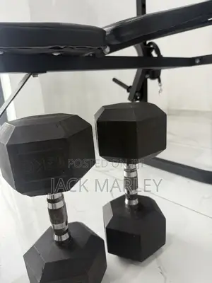 Complete Home Gym Set – Bench, Barbell, Weights Dumbbells