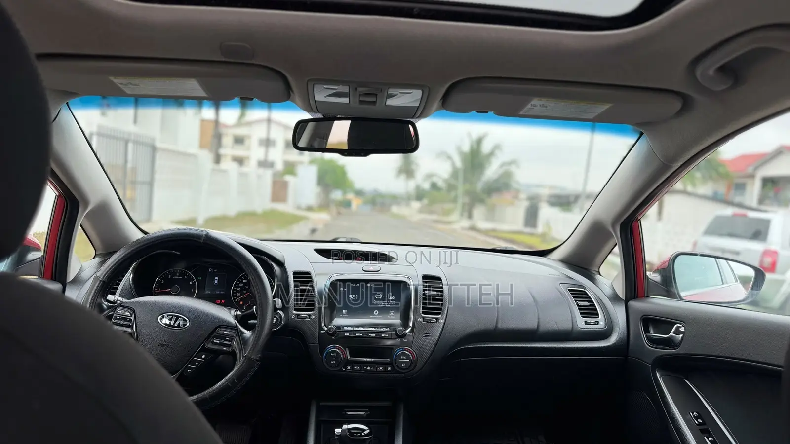 Kia Forte EX Sedan 2017 Red