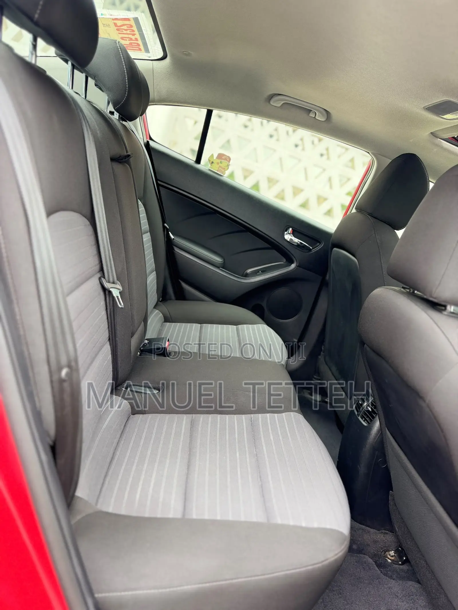 Kia Forte EX Sedan 2017 Red