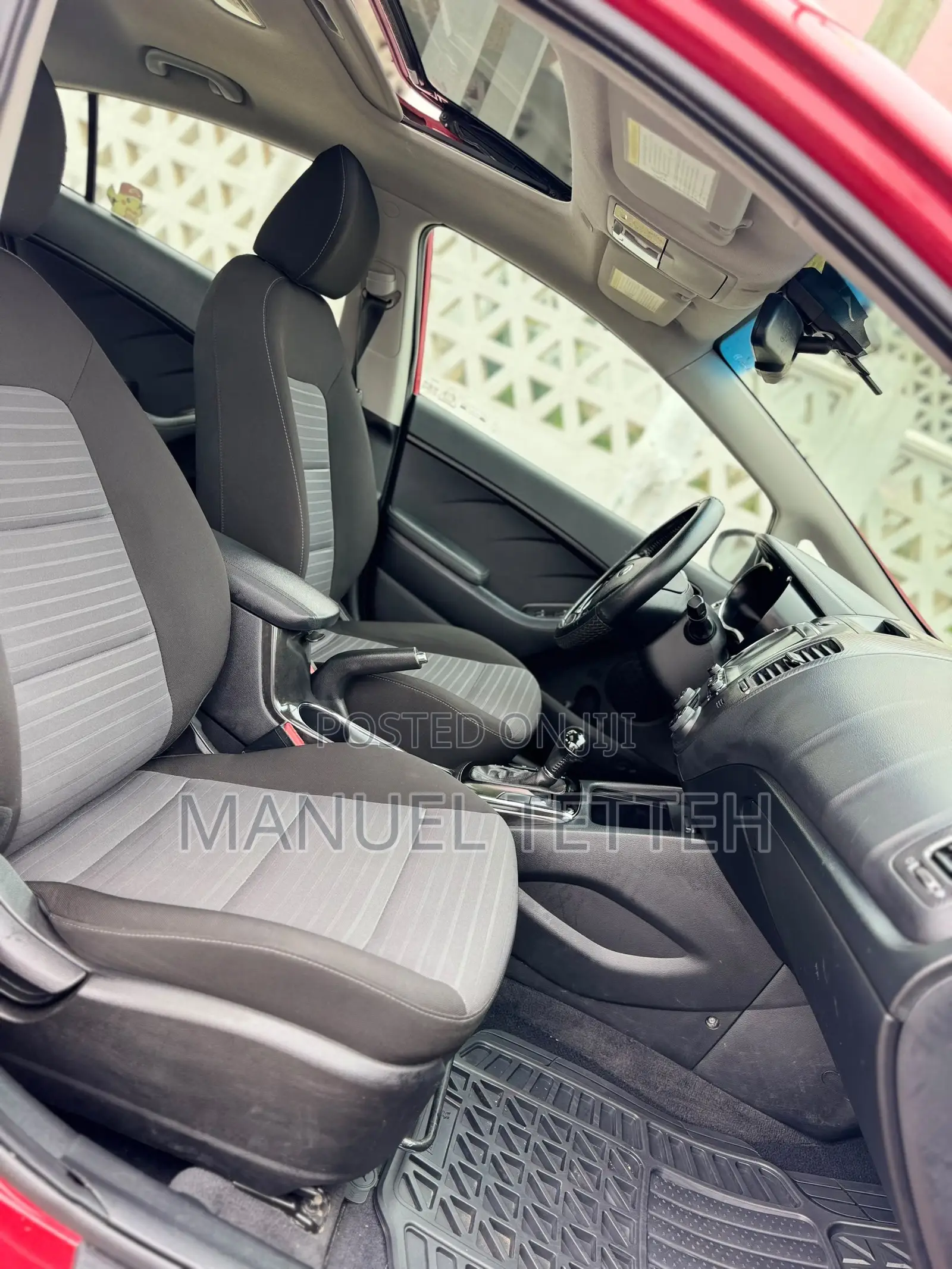 Kia Forte EX Sedan 2017 Red
