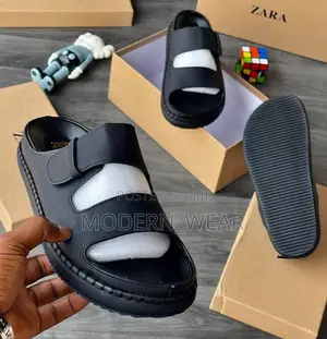 Double Bet Zara Slippers