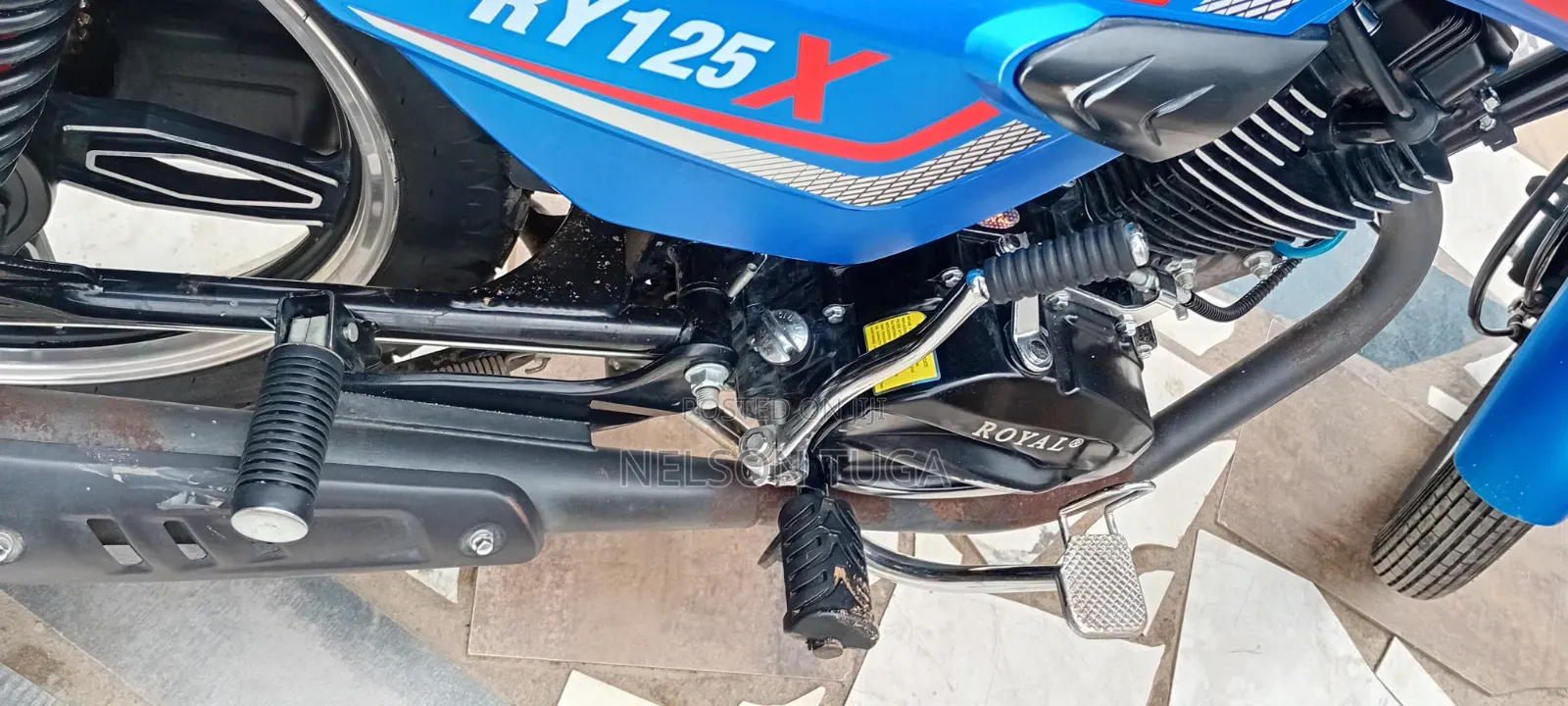 New Royal RY125 2026 Blue