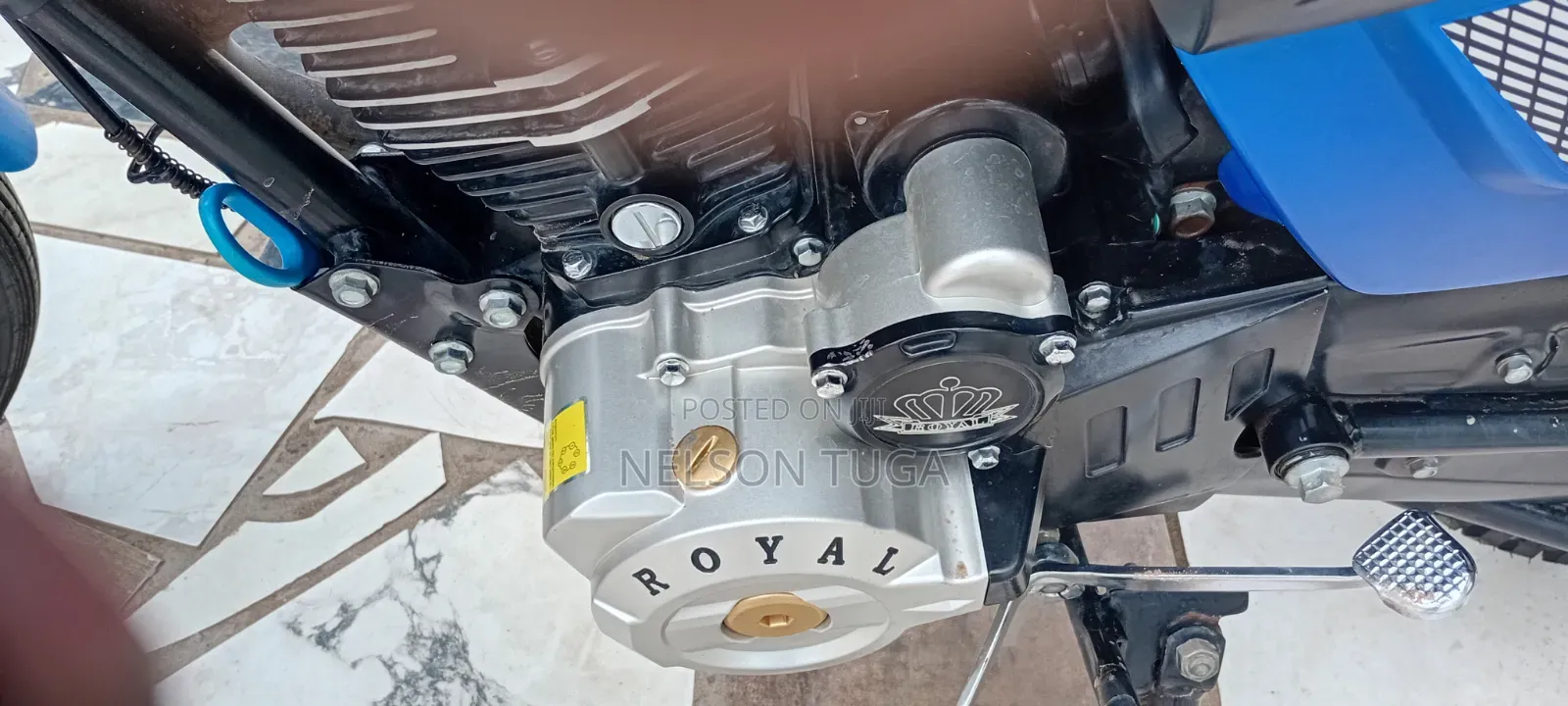 New Royal RY125 2026 Blue