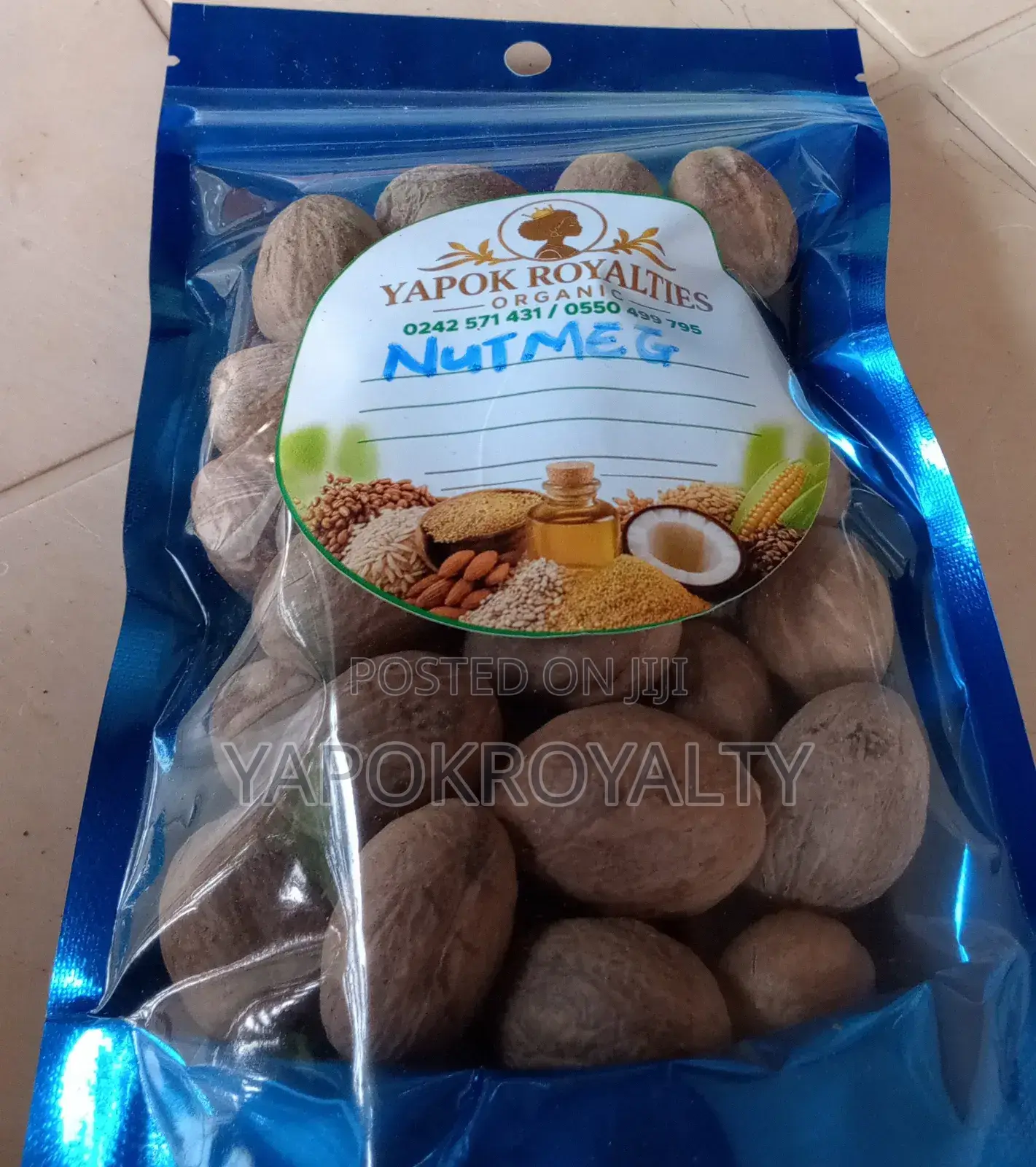 Organic Nutmeg