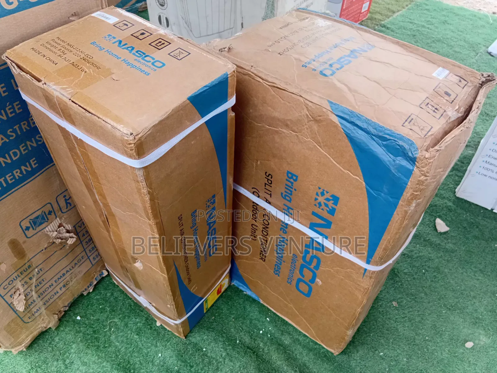 Nasco 1.5HP Air Conditioner – Powerful Cooling for Your Home