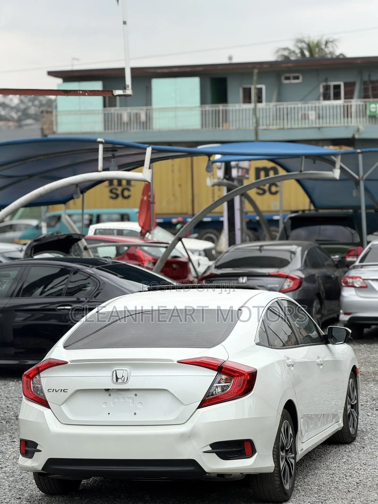 Honda Civic EX-T Sedan 2018 White