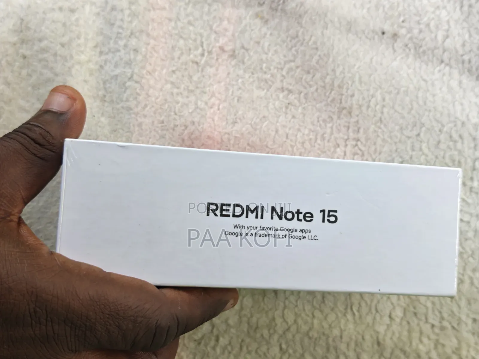 New Xiaomi Redmi Note 15 256 GB Black