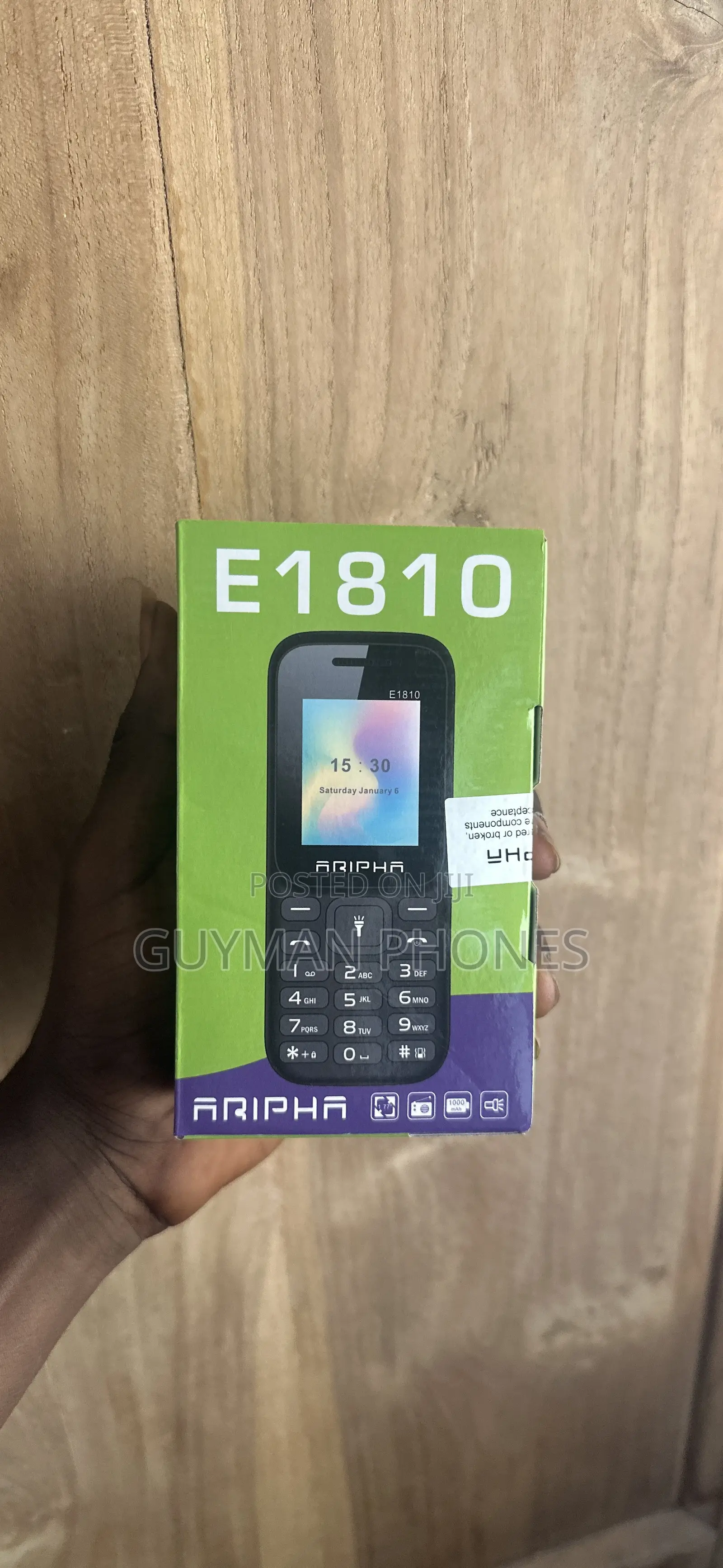 New Mobile Phone Black