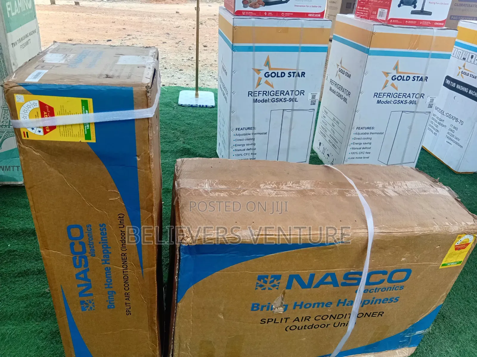 Nasco 1.5HP AC – Premium Cooling for a Comfortable Space