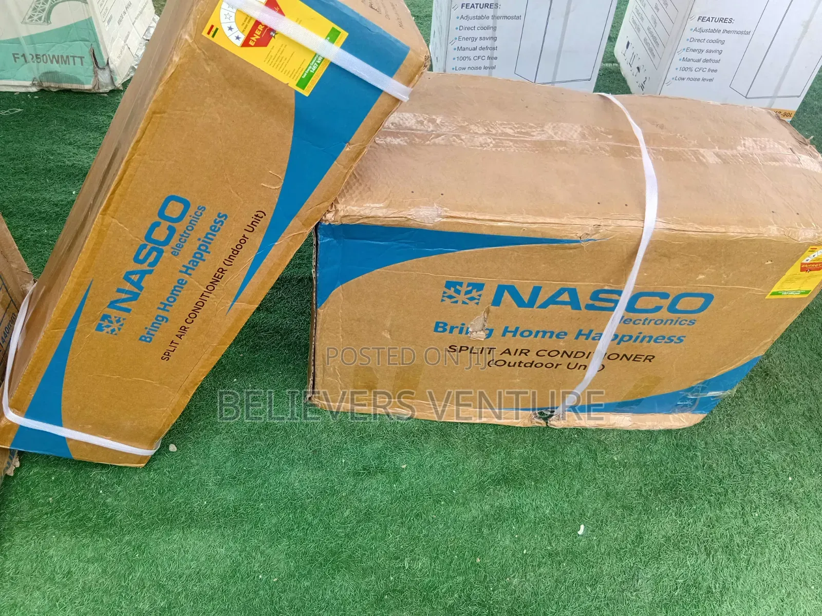 Nasco 1.5HP Air Conditioner – Powerful Cooling, Low Noise Comfort