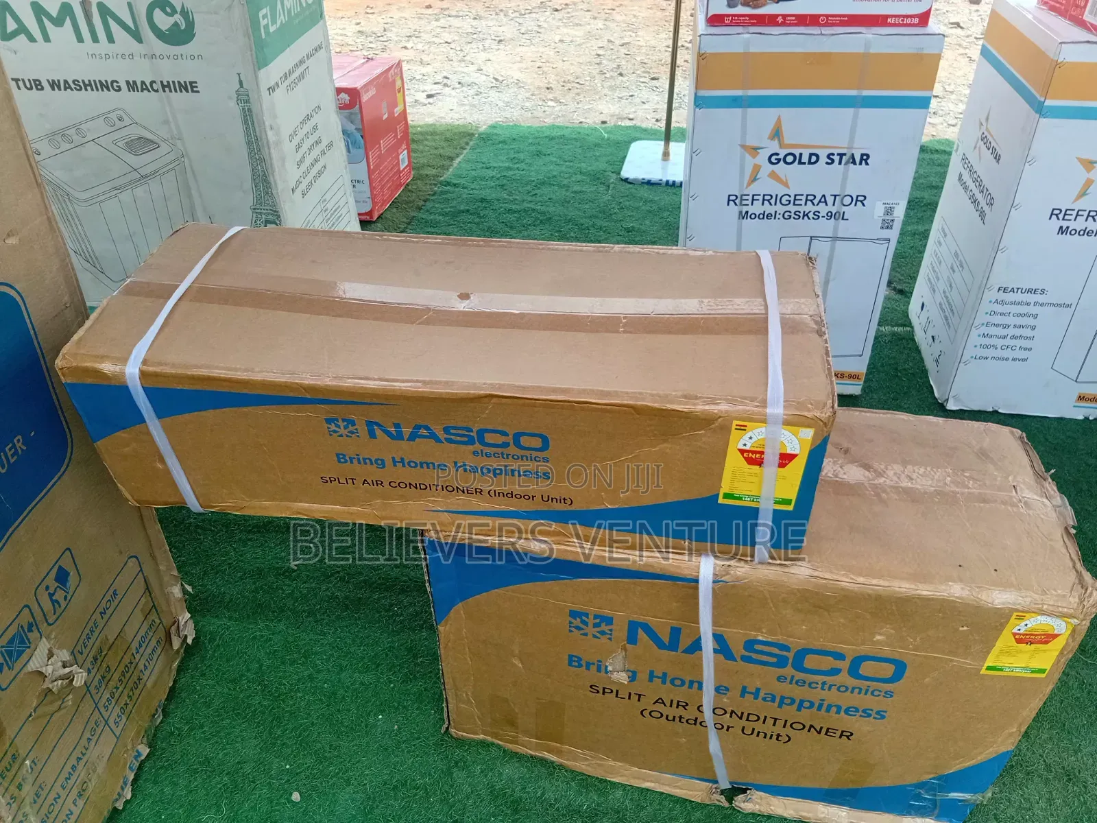 Nasco 1.5HP AC – Reliable Cooling for Home, Shop Office