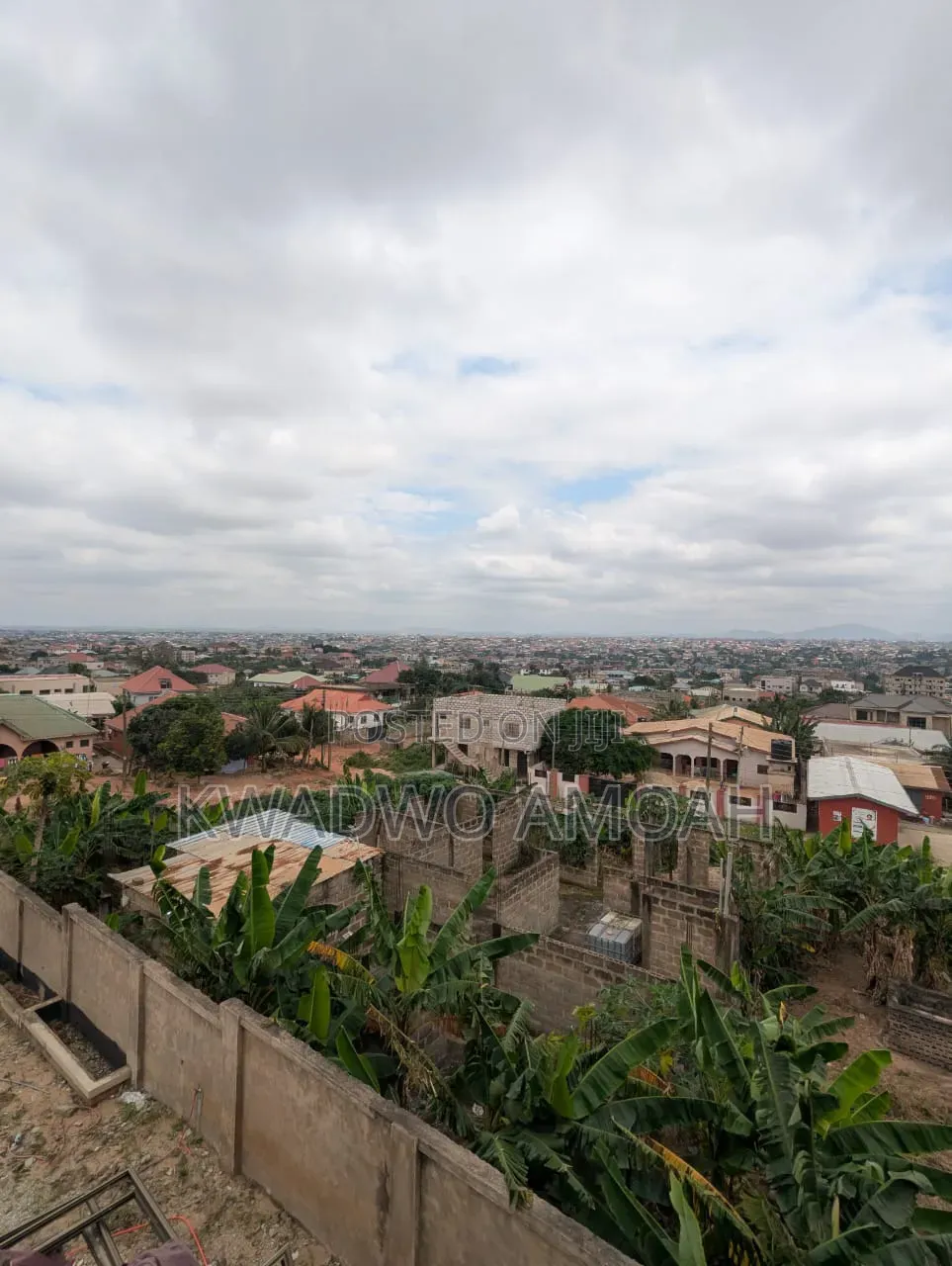 One and Half Plot With an Uncompleted Three Bedroom Structure for Sale