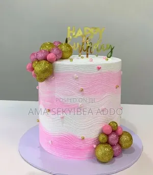 Pink Cake for a Lady