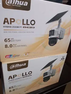 Dahua Apollo Hybrid Zoom PT 4G Solar Camera