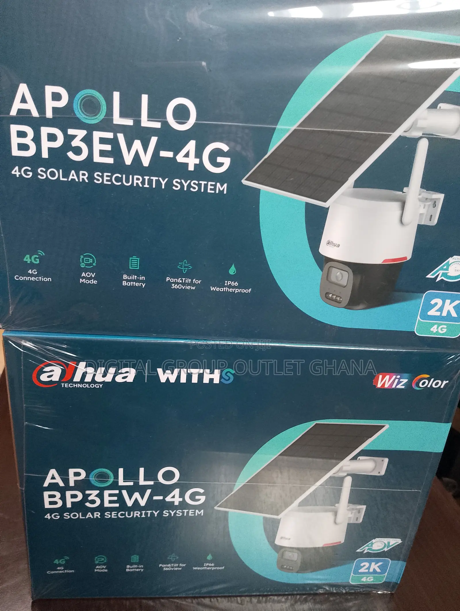 Dahua Apollo BP3EW- 4G Solar Security Camera