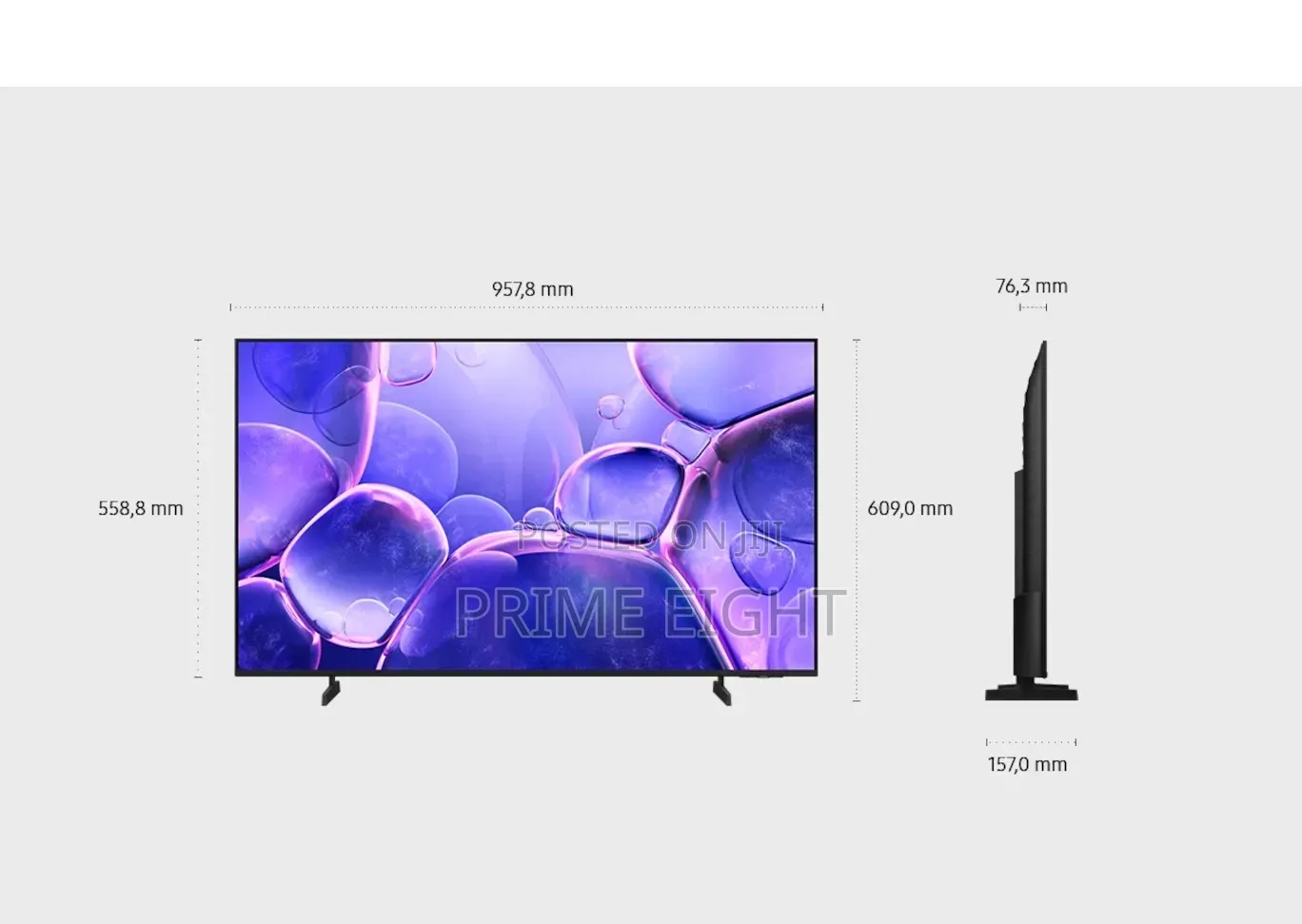 Samsung 55" Crystal UHD U7022F Smart TV (2025)
