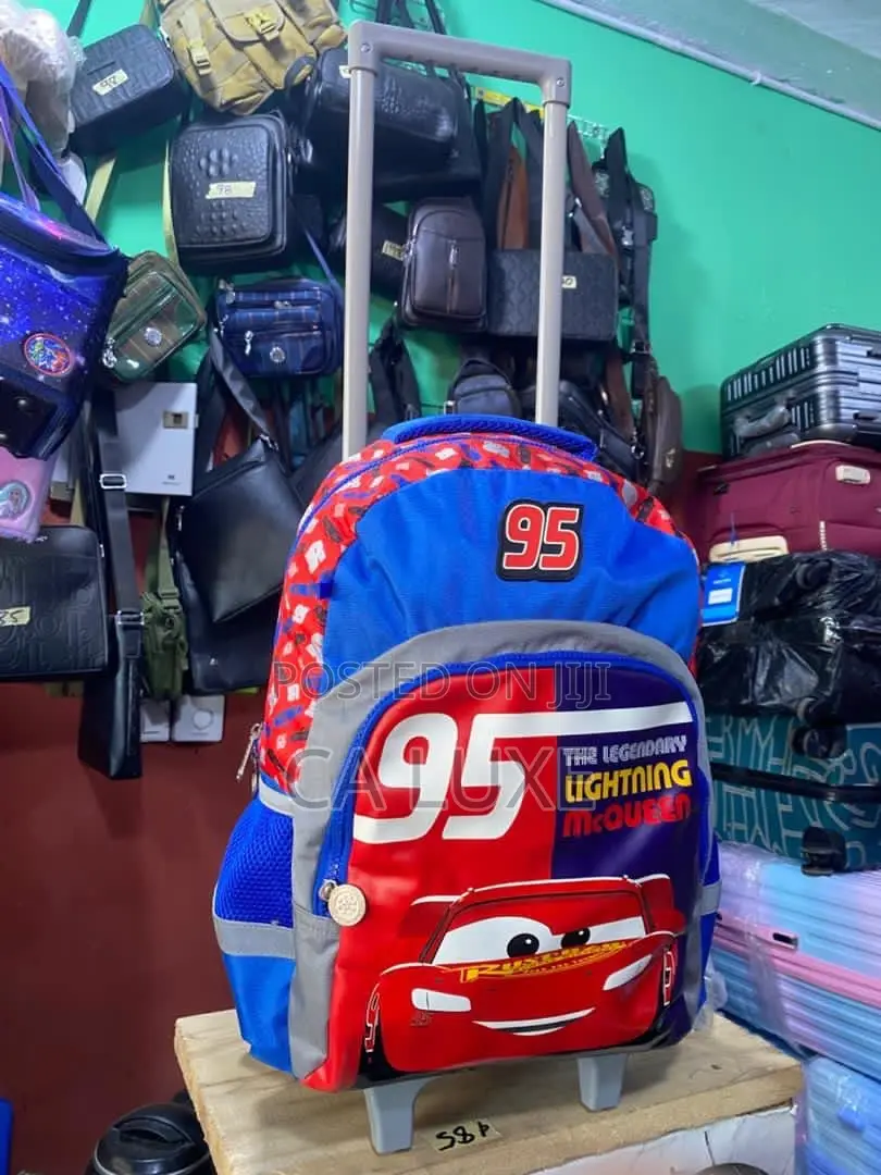 Quality Kids Trolley Backpack Bag School/Travel Bag